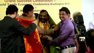 Honouring Dr Rajan Natarajan & Mr Elisha Pulivarti | Global Tamil Nadu House Project Launch - Part 1