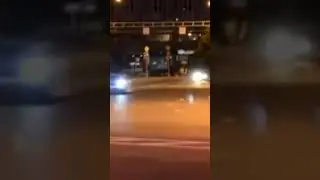 Nissan 350Z crashes the curb / drift fail 😩