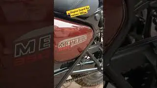 Engine Guard for meteor 350 heavyweight#jamshedpur#meteor#modified#engine#guard#decor#automobile