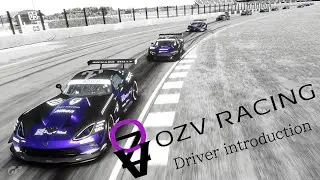 OZV Racing Driver introduction 