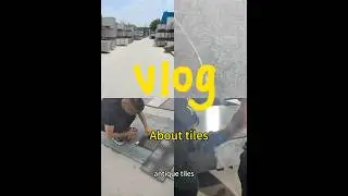 The first vlog of ceramic tile introduction&mdash;antique tile.#ceramic #tiles