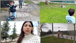 يوم تحدتنا برا تحدي قوي مين راح يربح 🥰🥰