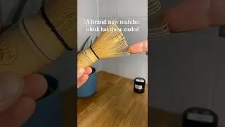 Вот как выглядит совершенно новый венчик для матча #chasen