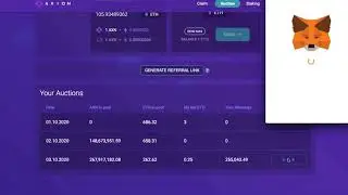 Axion Staking Platform TestNet Day 4! Enter Auction, Collect Day 3 Winnings and Stake! Fun Times!