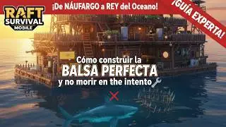 &iexcl;De N&Aacute;UFRAGO a REY del Oc&eacute;ano! 🌊 Sobreviv&iacute; 100 D&Iacute;AS en RAFT SURVIVAL MOBILE