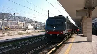 Il mio ritorno al trainspotting, un'intera giornata alla stazione di salerno con tanto movimento
