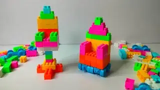 Satisfying DIY Blocks Wheel chair / ASMR / Building Blocks / Blocks Game / building blocks fun.