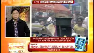 Punto por Punto: Marahas na demolisyon, makatwiran ba?