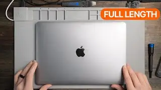 40-Minute MacBook Air M1 (A2337) Keyboard & Midframe Swap &mdash; Calm Lo-Fi &middot; Water Damage Repair
