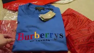 Burberry Reissued Cotton T-Shirt Pickup/Unboxing