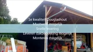 Douglashout kapschuur Juul 10X5, douglashout - douglas kapschuur, kapschuur bouwen
