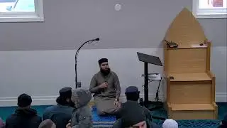 Jan 16, 2026 - Jummah talk & Salah