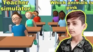 Teacher simulator android game mukarram gamerz I am teacher