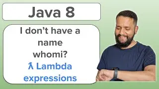 Java for test automation | Java 8: Lambda expressions