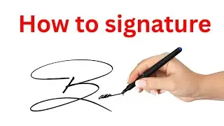 How to signature your name | Creative & Stylish signature ideas 