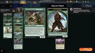 MTG Black & Green concept deck:  Elvish Darkness