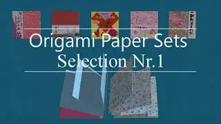 Origami Paper Sets Selection 01
