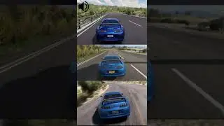 Toyota Supra Sound Comparison!! Forza Horizon 5 vs Forza Horizon 4 vs Forza Horizon 3 Sounds #Shorts