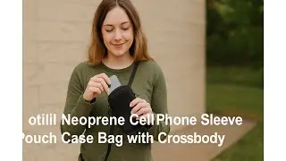 📱 otilil Neoprene Cell Phone Sleeve Pouch Case Bag with Crossbody Review 👜