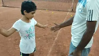 working basic forehand with beginners