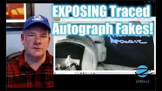 Collectibles Chat Episode 4: Exposing traced autograph fakes scam