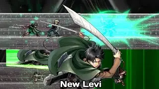 New Levi Ackerman V2 Best Edition | Bleach Vs Naruto [Character Download]