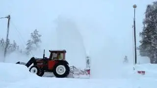 Valmet 405 med westbjörn slunga.