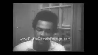 Black Panthers leaders speak 1968 archival footage