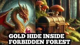 HIDE GOLD INSIDE FORBIDDEN FOREST #viralvideo  #folktales  #story  #adventure #cartoon