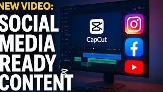 Create Social Media Ready Content in CapCut | CapCut Mastery Studio
