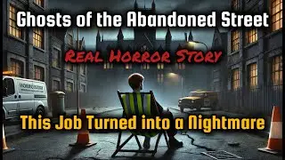 Haunted Shift: Ghostly Encounter on a Desolate Street