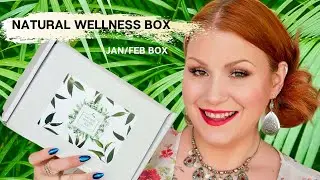NATURAL WELLNESS BOX JAN/FEB BI MONTHLY SUBSCRIPTION UNBOXING - WORTH OVER &pound;100