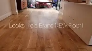 Engineered wood Floor Sanded & Sealed
