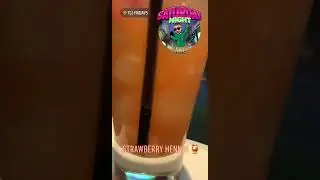 TGI Friday&rsquo;s - Strawberry Henny cocktail! 🍹