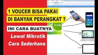 1 Voucer Hotspot wifi  bisa di pakai di Banyak Perangkat ini Cara Buatnya