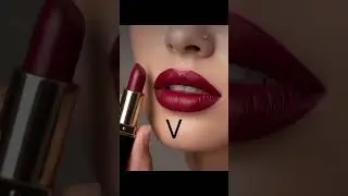 attractive lipstick design with your name letter 🥰#youtubeshorts #lipstick colour#fashion trends 💞