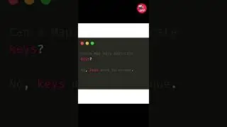 Can a Map have duplicate keys