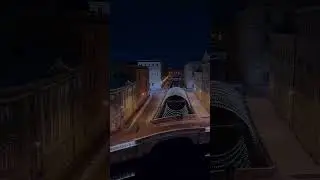 Зимний вечер на Зимней Канавке. Санкт-Петербург.