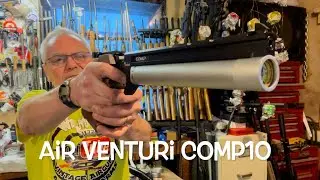 Air Venturi Comp 10 initial testing, trigger pulls and plinking! So nice!