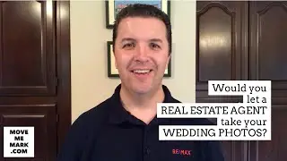 Monday Mornings with Mark - Would you hire a real estate agent to take your wedding photos?  🎩 👰