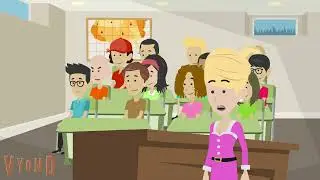 Ned Flemkin swears at class