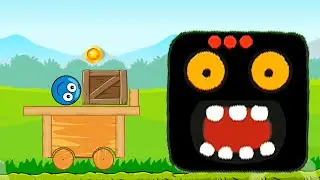 Bossy Ball 4 RED BALL прохождение игры про красный шарик РЕД БОЛ #3