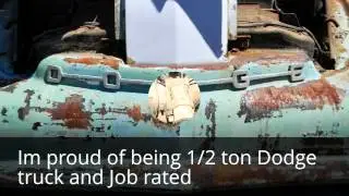 1953 dodge truck job rated  old ma bell telephone truck