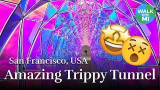 WAIT FOR IT! Insanely Kaleidoscope Light Tunnel Bridge