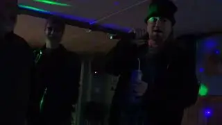 Buck Row singing Du Hast by Rammstein at The Rusty Nail Tavern in Walker, W.Va. on December 26, 2025