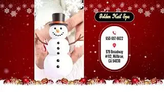 Beautiful Winter Nails Are Here at Golden Nail Spa Millbrae, CA 94030