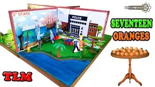 3D MODEL OF SEVENTEEN ORANGES || B.ED TEACHING AIDS || PROJECT SOLUTION
