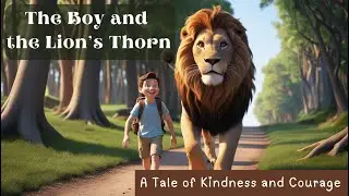 The Brave Boy and the Gentle Lion | A Tale of Kindness for Kids! |#KidsStory #LionAndBoy #Adventure