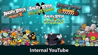 Angry Birds X Plants Vs Zombies - Angry Birds Restaurants Internal YouTube Internet Parody