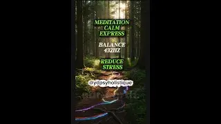 Calm Meditation and Express Balance: 432Hz Meditation Exercise to Reduce Stress